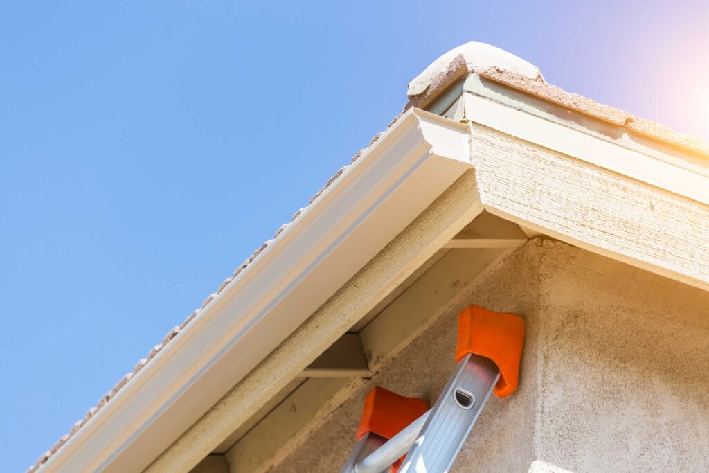 high ladder gutter cleaning in Minneapolis