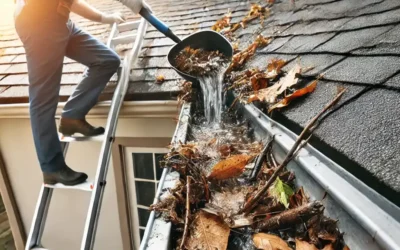 Mastering High Ladder Gutter Inspection: Identifying Issues