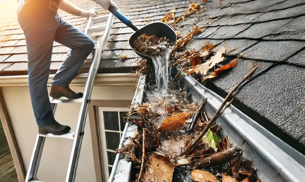 Mastering High Ladder Gutter Inspection: Identifying Issues