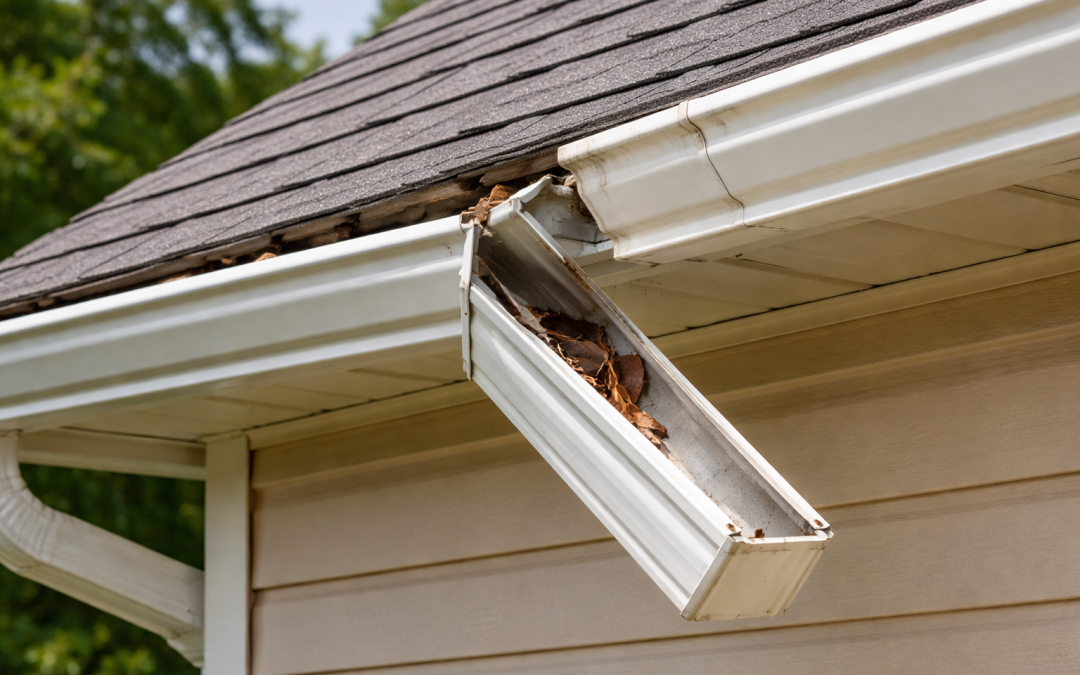 10 Steps to Take After Your Gutters Pull Away From the Roof